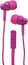 Magnavox MHP4851 Ear Buds with Microphone, Pink