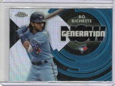 2022 Topps Chrome Generation Now #6 Bo Bichette Toronto Blue Jays