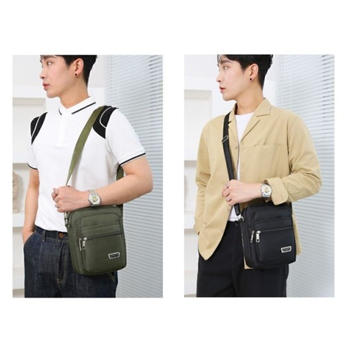 Junge Umhängetaschen Herren Crossbody-Taschen Mann Handtaschen Umhängetasche - Bild 4 von 16