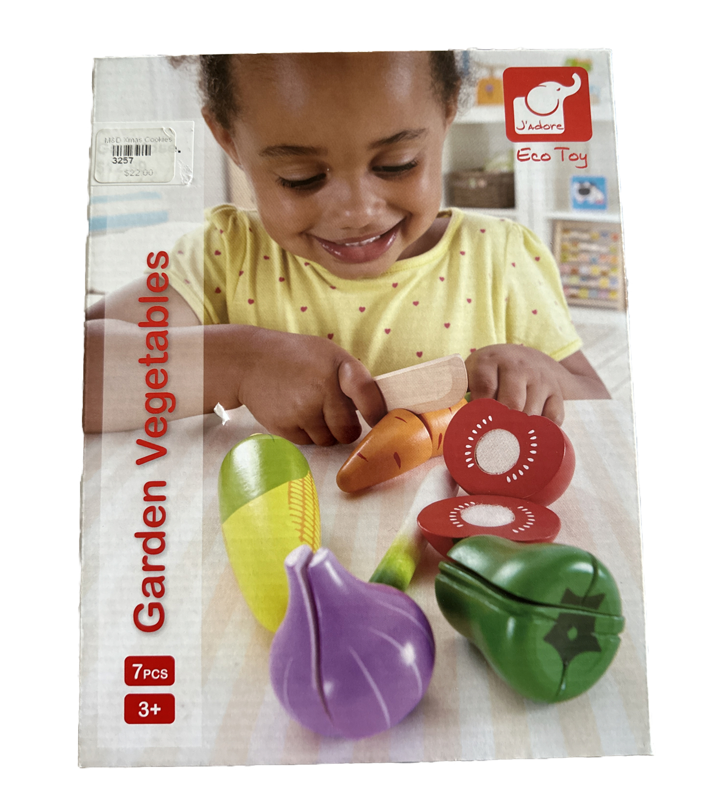 Hape E3118 Wooden Garden Vegetables Play Food NEW