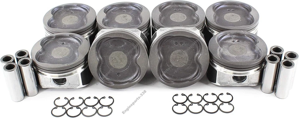 DNJ P972.40 Oversize Piston Set for 1998-2004 / Lexus, Toyota / 4Runner, GX470 - Imagem 2 de 3