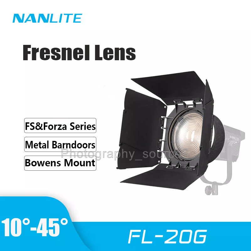 Nanlite FL-20G Fresnel Lens for FS-150/200/300 Forza 200/300/300B/500/720/720B