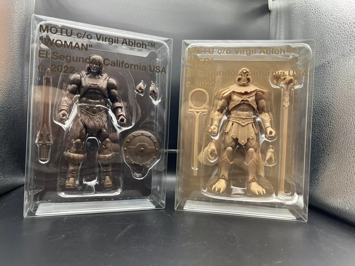 Virgil Abloh x He Man Masters of the Universe MOTU Mattel Creations Set IN HAND