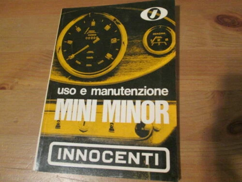 Manuali di assistenza e riparazione manutenzione ordinaria per l'auto per Innocenti