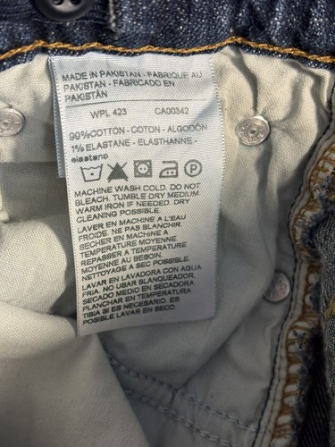 Levi Strauss Girl's Signature Athletic Denim Jean Pants Dark Size 10 - Picture 9 of 12