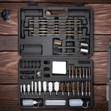 Portable Universal Gun Cleaning Kits Metal Brush Gun Cleaning Tool Set with Case