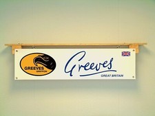 Greeves Griffon Motorcycle Banner Classic Bike Workshop Garage Wall Display