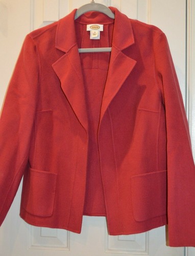 talbots double faced wool jacket