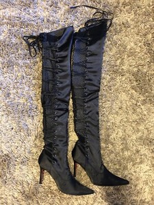 colin stuart thigh high boots