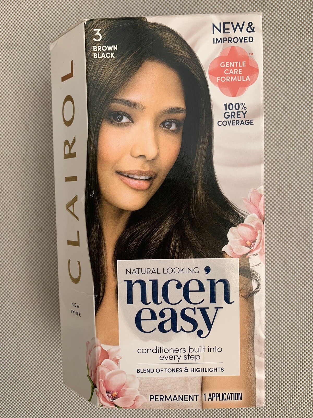 Clairol Nice'n Easy Permanent Hair Dye 3 Brown Black - Image 2