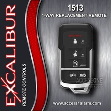 NEW Excalibur 1513 1-Way 4-Button LORA Remote...