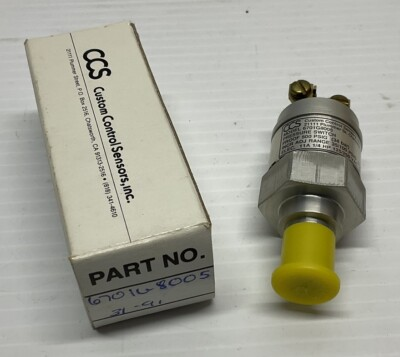 #ad NOS custom control sensors 6701g8005 Pressure Switch 500 PSIG $199.99