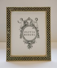 Olivia Riegel Black Enamel "Susie" 8x10 Photo Frame