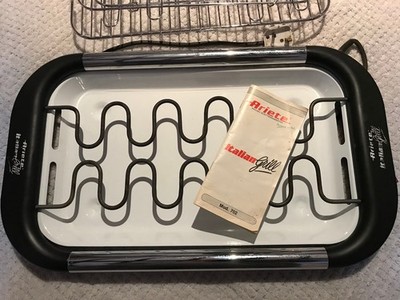Ariete Italian Grill Model 702 Elektro Tragbar Wohnmobil Caravan Party BBQ