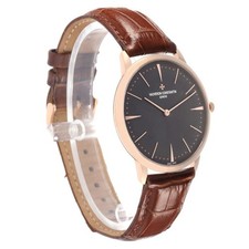 Vacheron Constantin Patrimony Grand Taille Rose Gold Mens Watch 81180 Papers 3