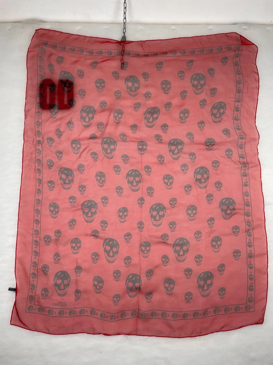 Alexander Mcqueen Skull Scarf for sale - eBay