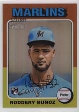 2024 Topps Heritage High Number SP Chrome 523/699 Roddery Munoz Muñoz #722 1i5e
