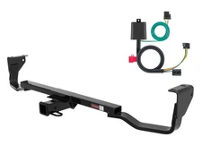 Curt Class 3 Trailer Hitch 2in Receiver & Custom Wiring Harness Kit 13545-56332