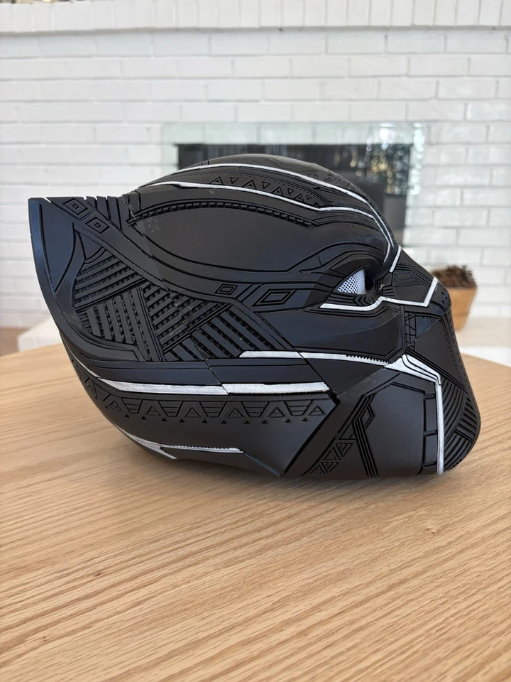 Máscara/casco Black Panther perfecto para cosplay y exhibición Foto 3 de 4
