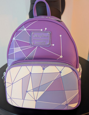 Disney Loungefly - Disney Parks Epcot Lila Mini Rucksack ~ purple backpack ~ NEU