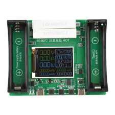 10A Discharge Current Battery Capacity Tester With Overloads Protections
