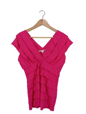 MAX STUDIO Longtop Damen Top Gr. DE 38 pink Casual-Look