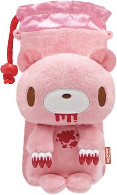 Gloomy Bear Pink Mori Chuck Haustierflasche Etui Neu