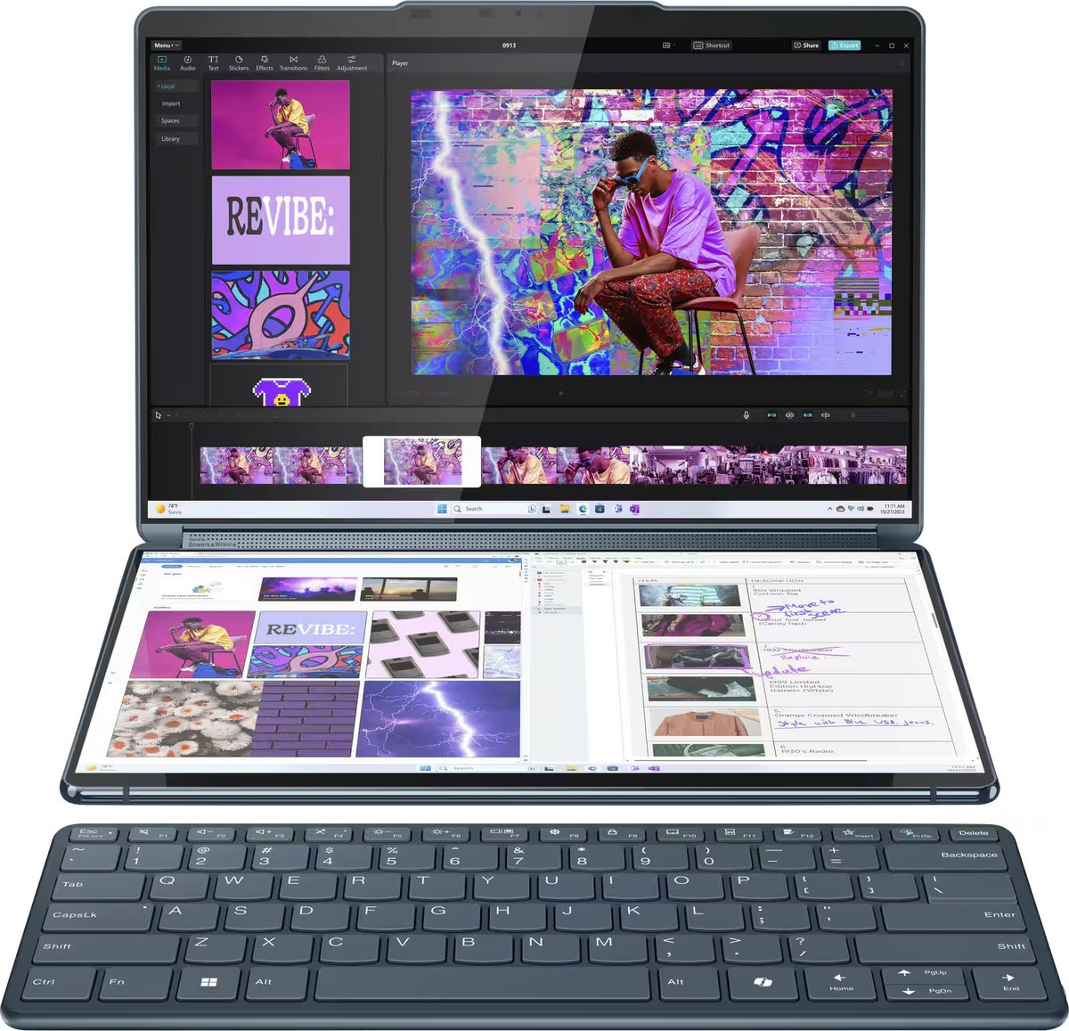 Lenovo Yoga Book ブラック 2台セット Yoga Book with Windows | 快適にクリエーションできる2 in 1
