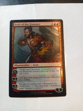 MTG Koth of the Hammer (foil and emblem)  Venser vs. Koth NM Condition. ●77