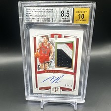 2024-25 Panini National Treasures - Matas Buzelis Clutch Factor Prime RPA *2/10*