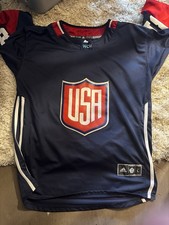 adidas USA Kessel #81 World Cup of Hockey 2016 Jersey Navy Red White Size L