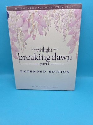 Twilight Breaking Dawn Part 1 Extended Edition Bluray
