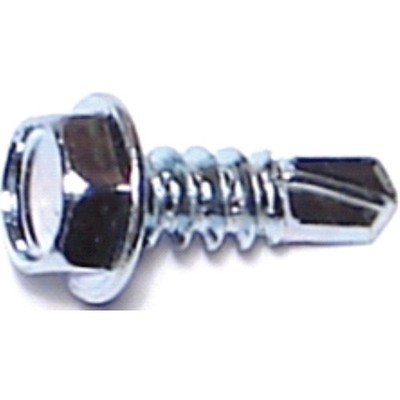 Midwest Fastener 03281 Screw, #8 Thread, 1/2 in L, Coarse Thread, Hex Drive, Sel