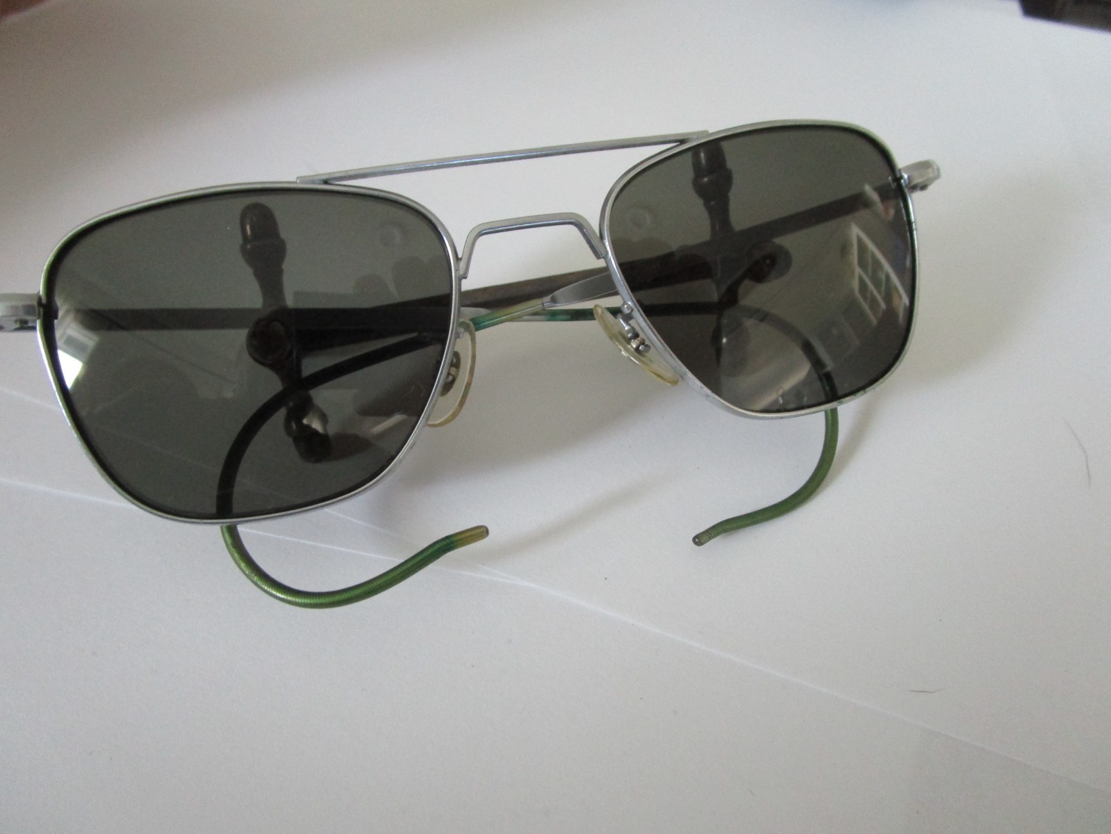 VINTAGE RANDOLPH ENGINEERING PILOT SUNGLASSES - image 1