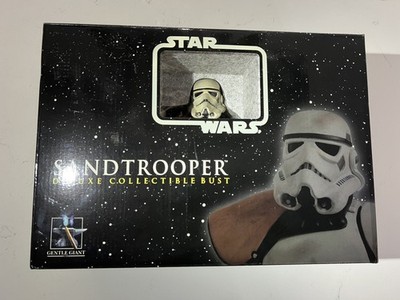 Gentle Giant Star Wars Sandtrooper Deluxe Bust 4786/15000 New in Opened Box