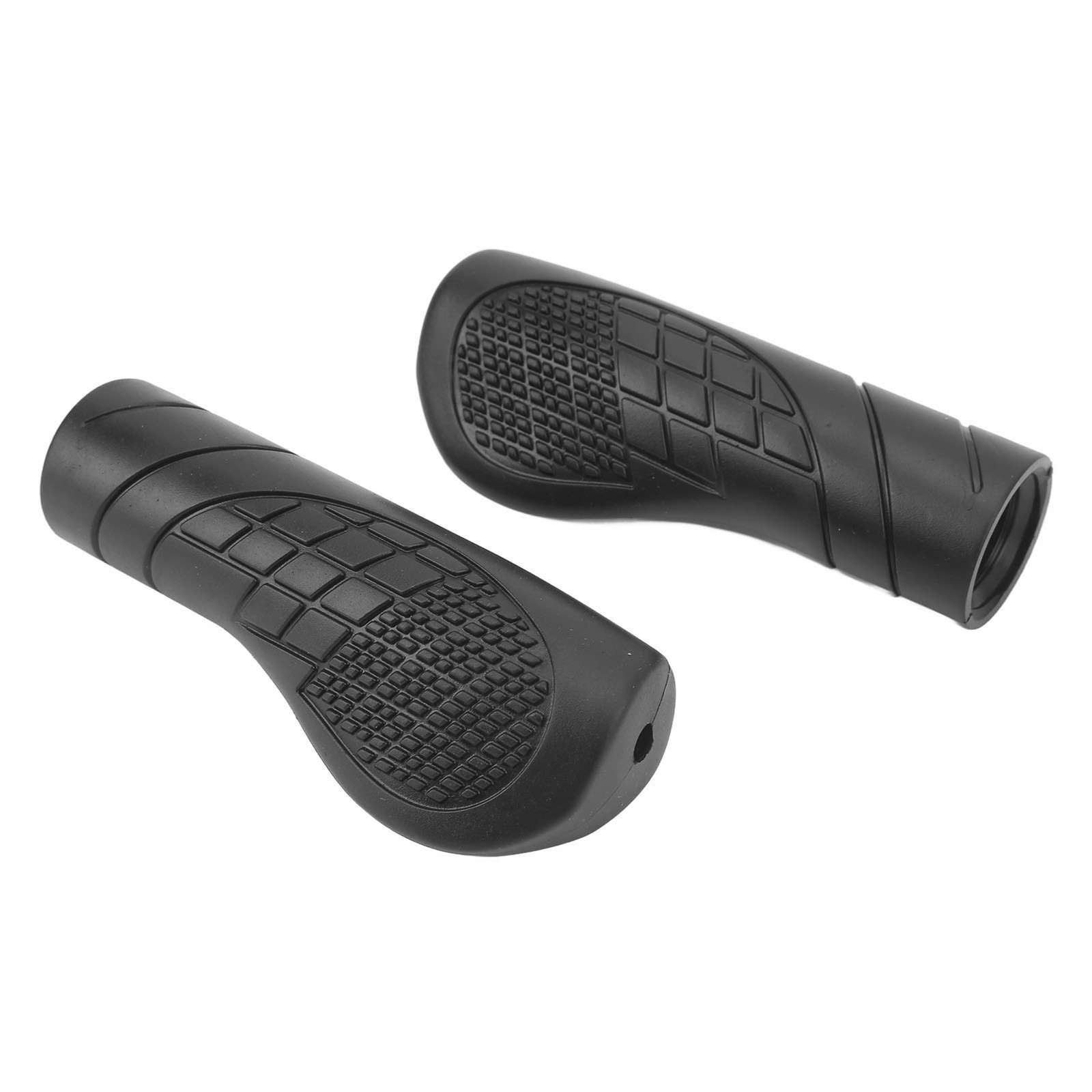1 Pair Bicycle Grips Plastic Antiskid Shock Absorption Handlebar Grips For BJ