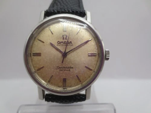 VINTAGE OMEGA SEAMASTER DEVILLE CAL.681 STAINLESS STEEL  AUTOMATIC UNISEX WATCH