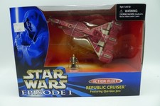 1999 Star Wars Micro Machines Episode 1 Action Fleet Republic Cruiser - Sealed