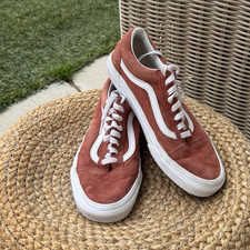 VANS Old Skool Brown/White Suede Low Top Lace...