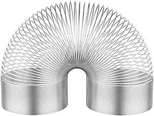 White Metal Squirrel Baffle Spring - Bird Feeder Deterrent and Anti-Climbing De