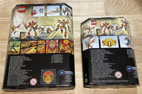 LEGO Bionicle 71308 Tahu Uniter of Fire 71303 Ikir Creature of Fire New Sealed!