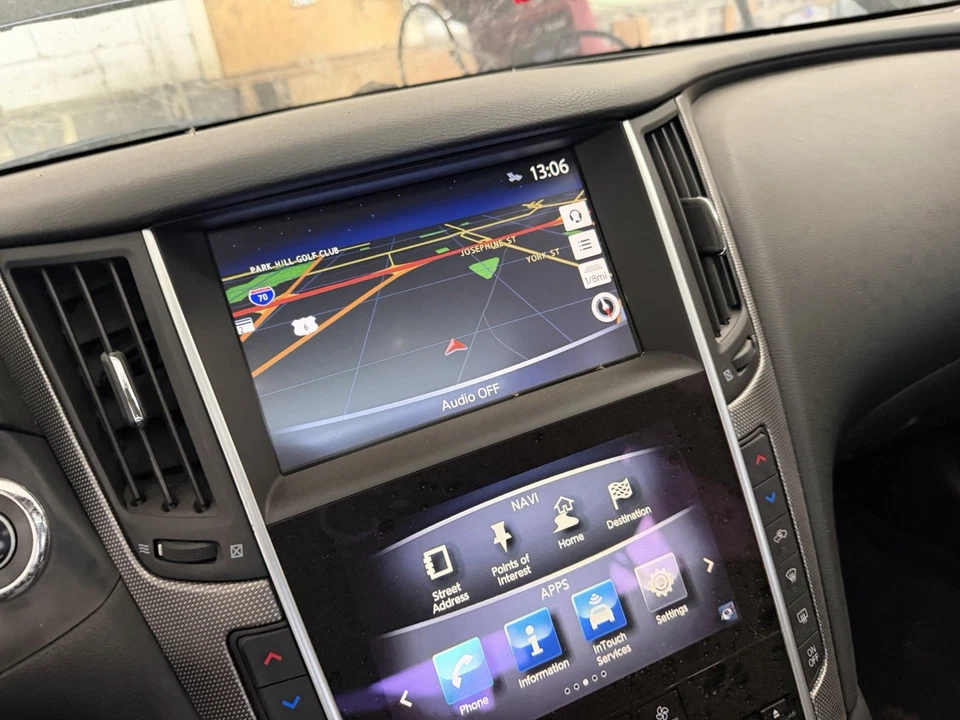 Экран сенсорный навигационный 2017 INFINITI Q50 283874HK0D от оригинального производителя - Изображение 2 из 4