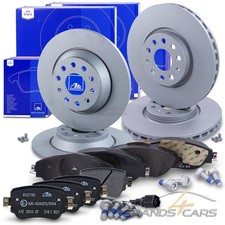 ATE BREMSSCHEIBEN +BREMSBELÄGE VORNE+HINTEN FÜR SEAT ALHAMBRA 71 VW SHARAN 7N