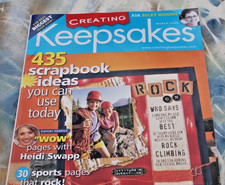 Creating Keepsake Magazine, Scrapbook Family Memories, March 2004 FREE SHIP 