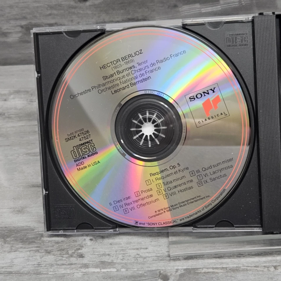 Leonard Bernstein: Berlioz Requiem - Sony Classical Music Royal Edition 2 CD Set Foto 3 de 4