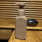 NEW, Bath & Body Works, Tan Glass, Refillable Foaming Soap Dispenser. ￼ — photo 3