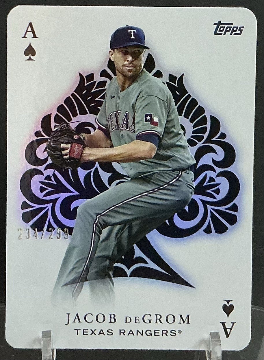 2023 Topps - All Aces Jacob deGrom 234/299 #AA-49 Black