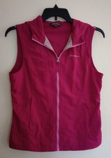 Eddie Bauer Travex Vest Nylon Zip Pockets Hiking Camping Outdoor Medium