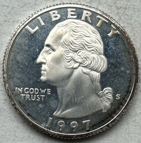 1997-S Washington Quarter 90% Silver Proof-INV#8603
