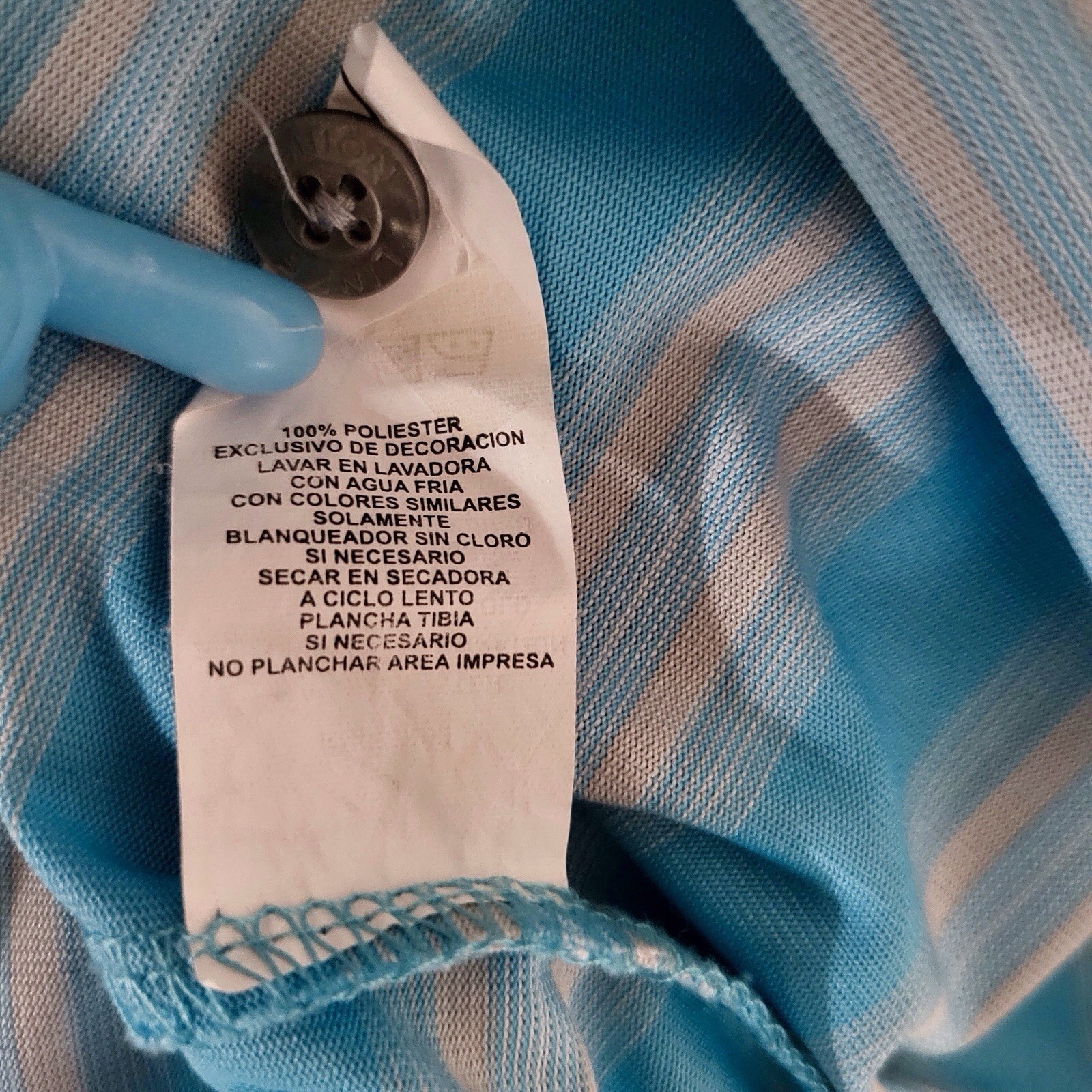 Links Titanium Men Size XL Short Sleeve Shirt Dress Polo Golf Teal Gray Logo thumbnail 6